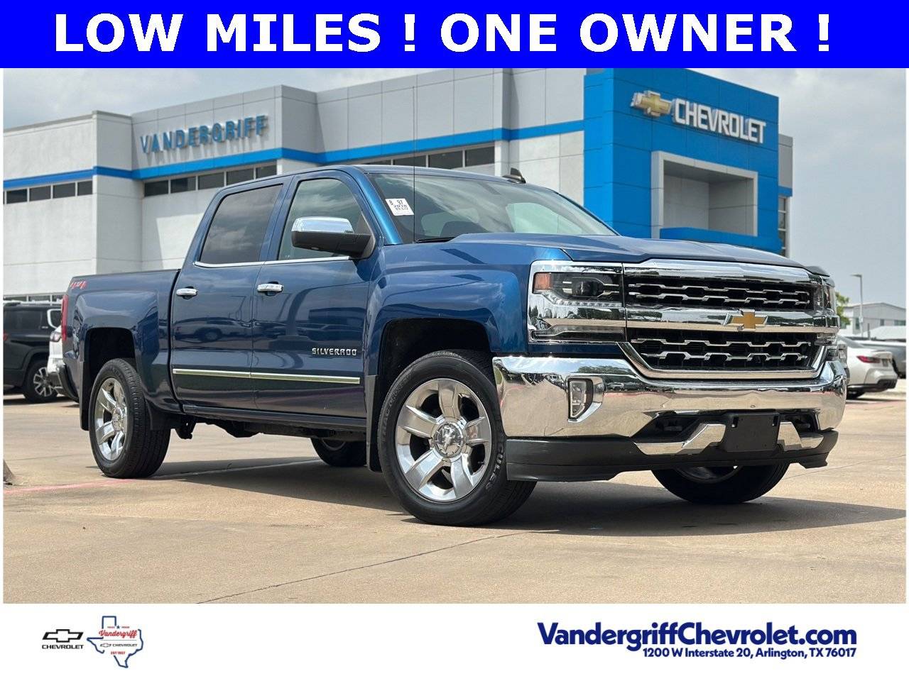 2018 Chevrolet Silverado 1500 LTZ — Pickup Truck — 89,712 mi — Arlington, TX