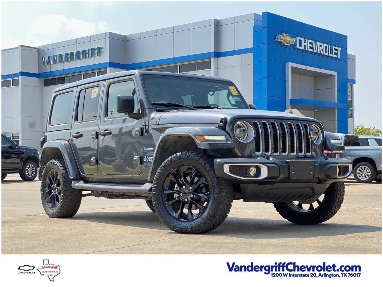 2021 Jeep Wrangler Sahara 4xe — SUV — 17,689 mi — Arlington, TX