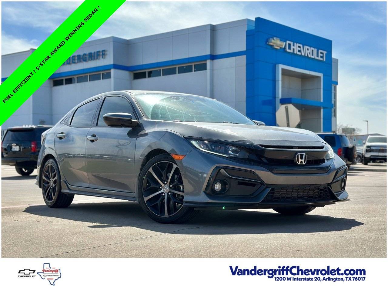 2021 Honda Civic Sport — Hatchback — 60,675 mi — Arlington, TX