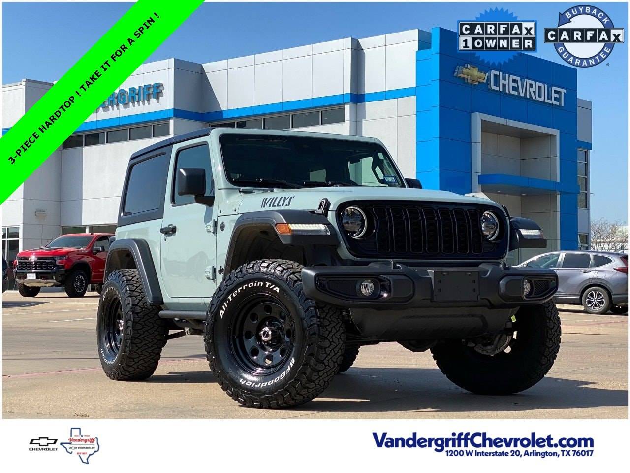 2024 Jeep Wrangler Willys — SUV — 6,747 mi — Arlington, TX
