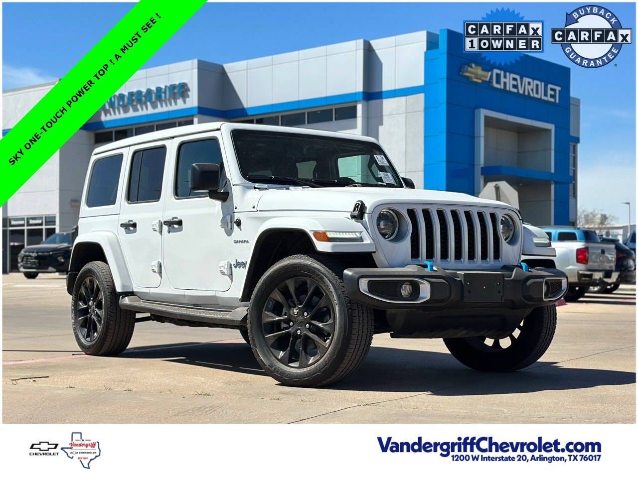 2023 Jeep Wrangler Sahara 4xe — SUV — 23,494 mi — Arlington, TX