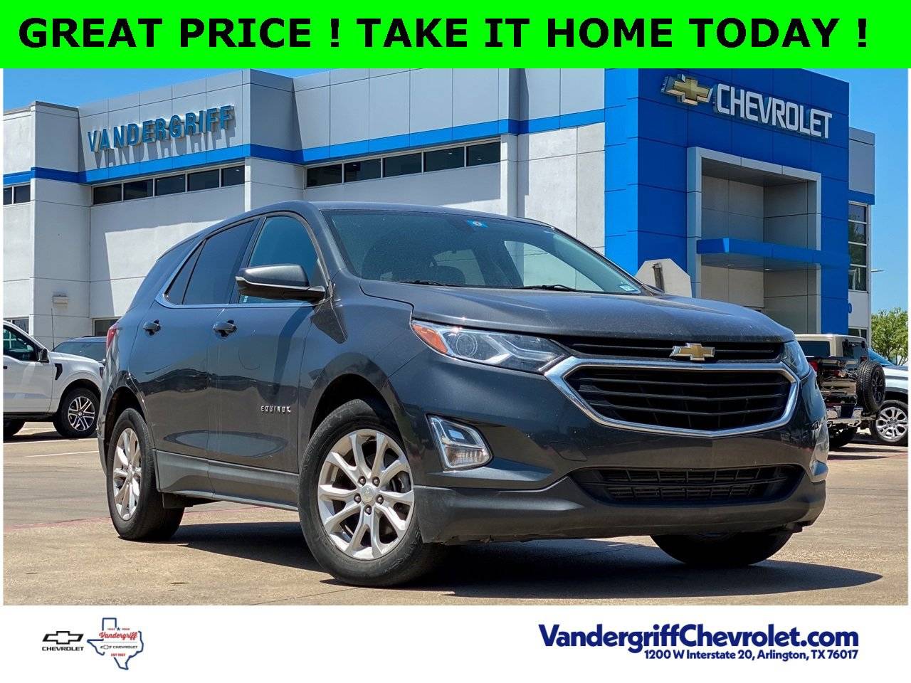 2018 Chevrolet Equinox LT — SUV — 117,315 mi — Arlington, TX