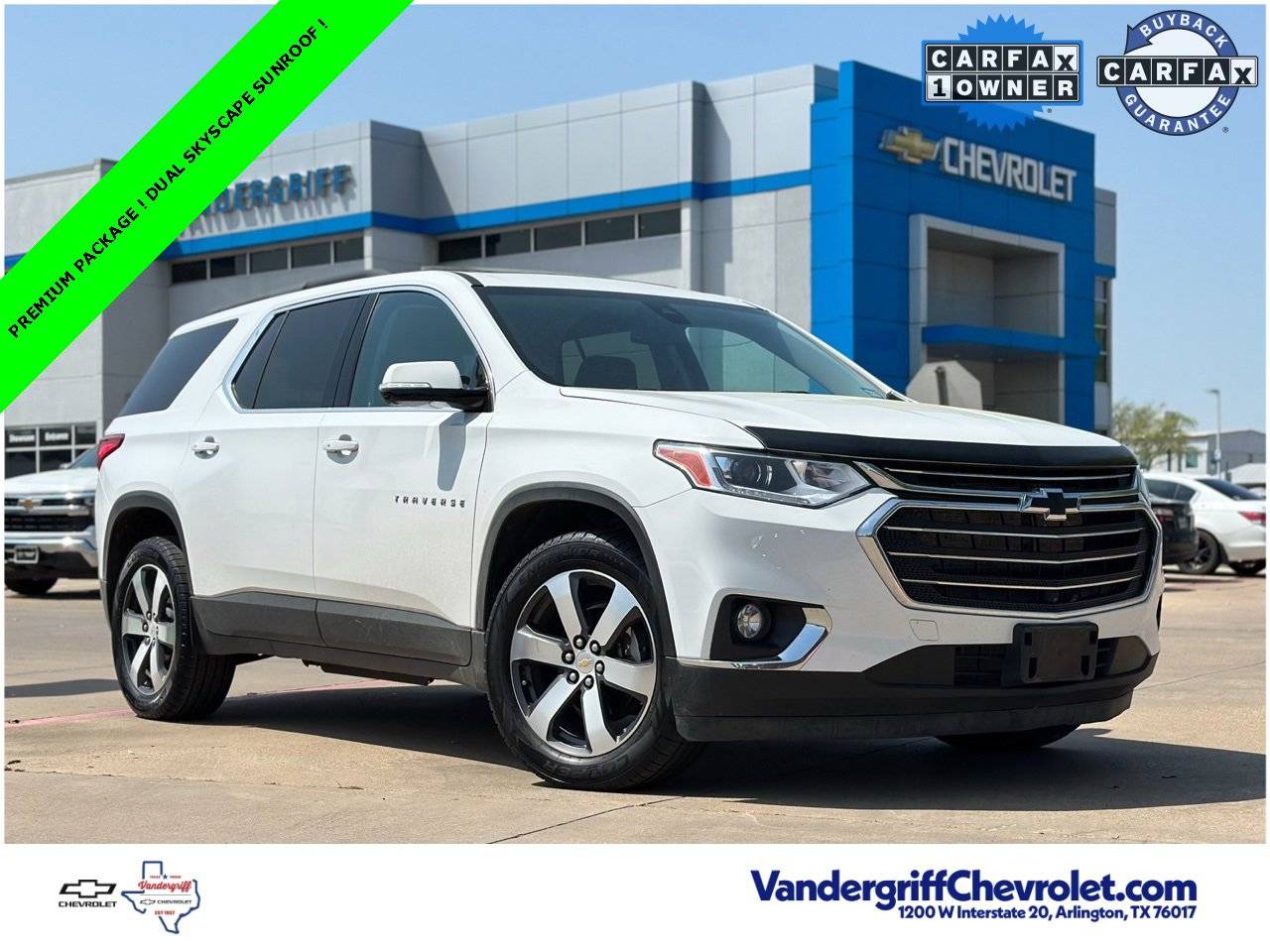 2020 Chevrolet Traverse LT Leather — SUV — 69,657 mi — Arlington, TX