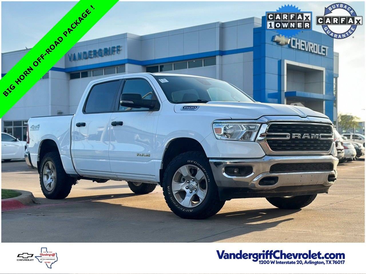 2023 Ram 1500 Big Horn — Pickup Truck — 50,958 mi — Arlington, TX