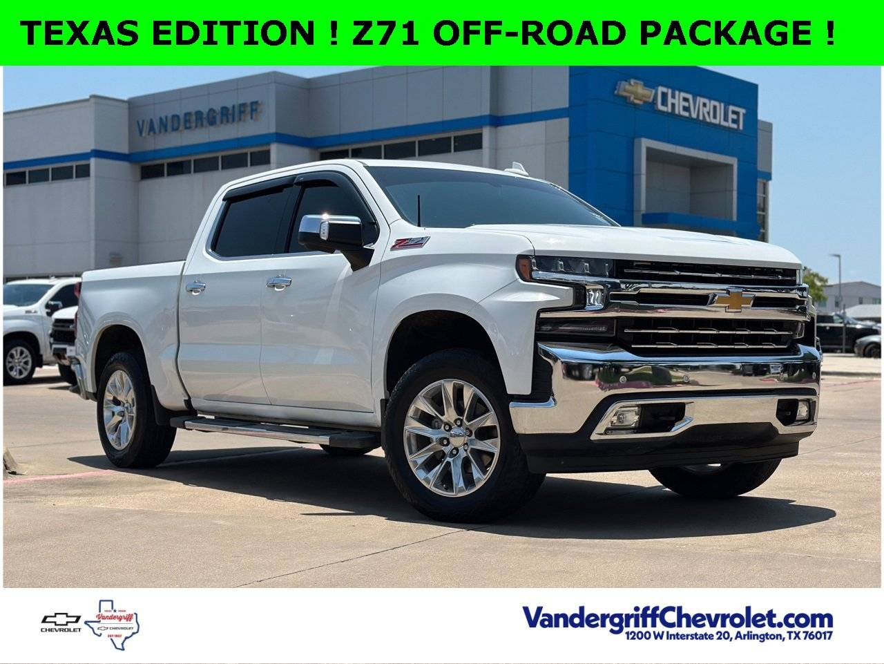 2020 Chevrolet Silverado 1500 LTZ — Pickup Truck — 75,492 mi — Arlington, TX