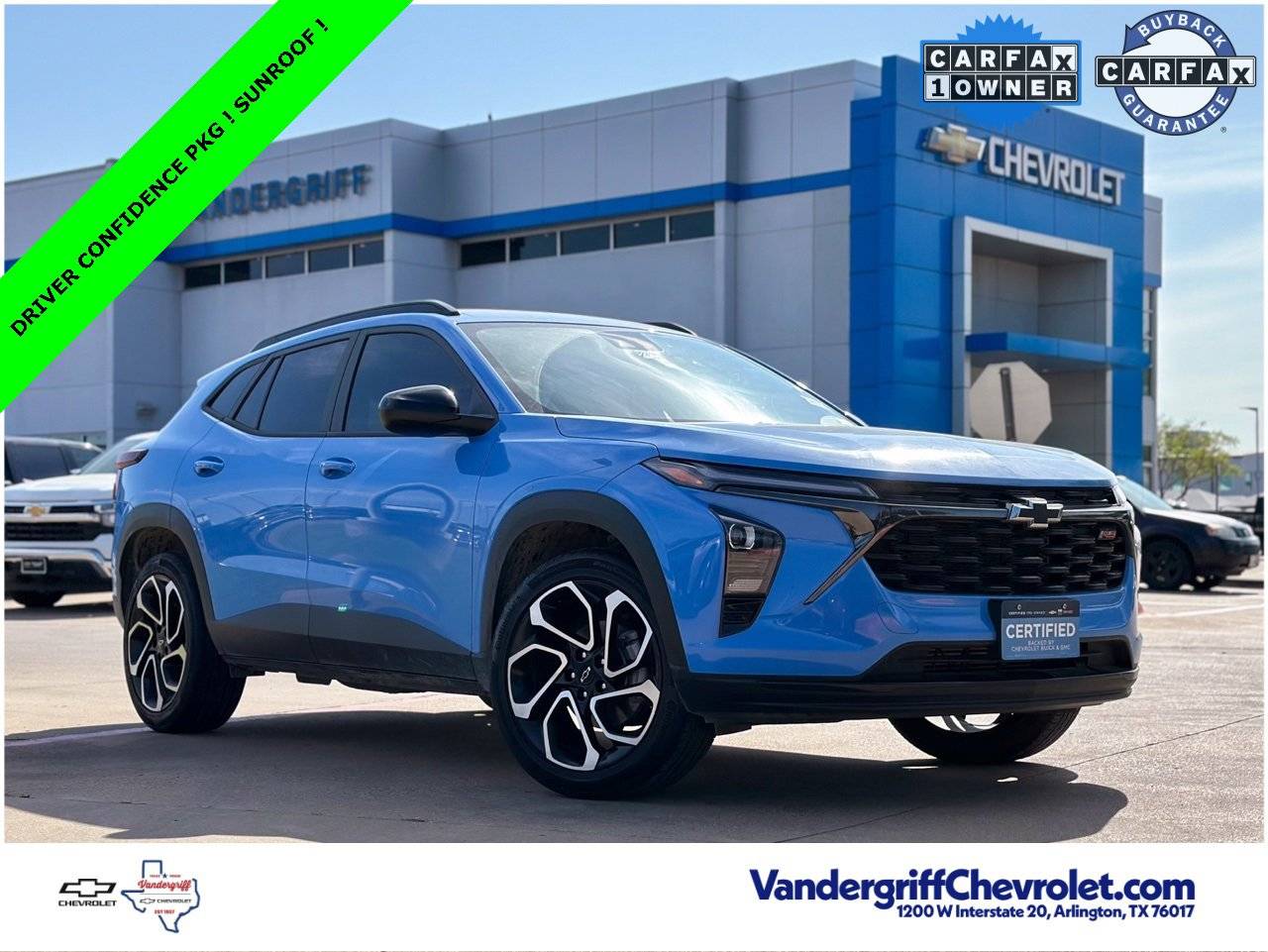 2024 Chevrolet Trax 2RS — SUV — 20,851 mi — Arlington, TX
