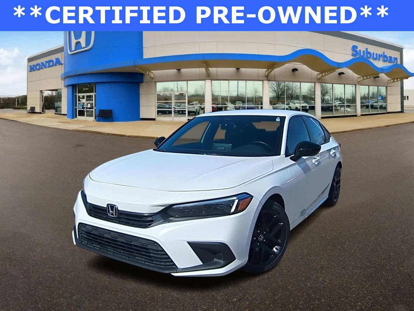 2022 Honda Civic Sport — Sedan — 52,694 mi — Farmington Hills, MI
