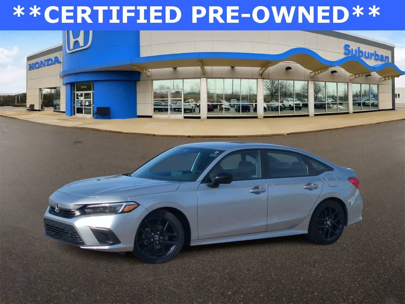 2022 Honda Civic Sport — Sedan — 16,059 mi — Farmington Hills, MI