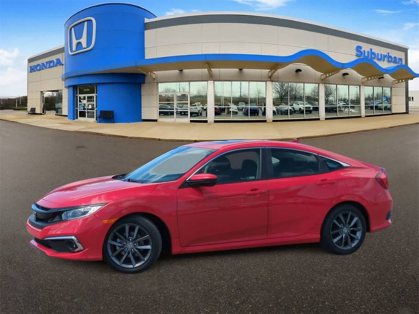 2019 Honda Civic EX — Sedan — 47,573 mi — Farmington Hills, MI