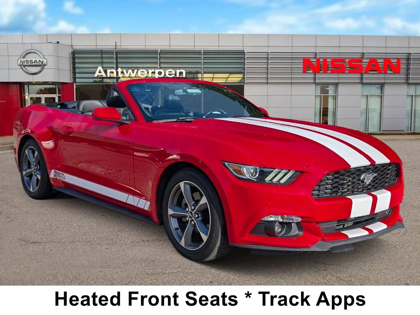 2016 Ford Mustang V6 — Convertible — 49,923 mi — Clarksville, MD
