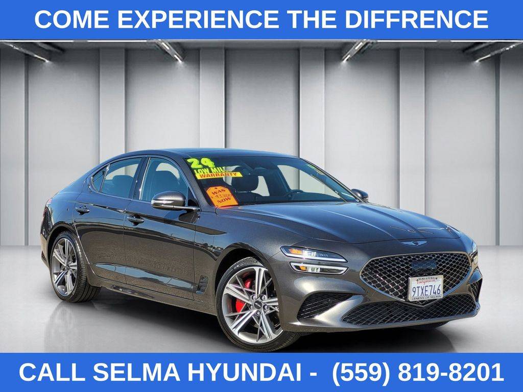 2024 Genesis G70 2.5T — Sedan — 6,877 mi — Selma, CA
