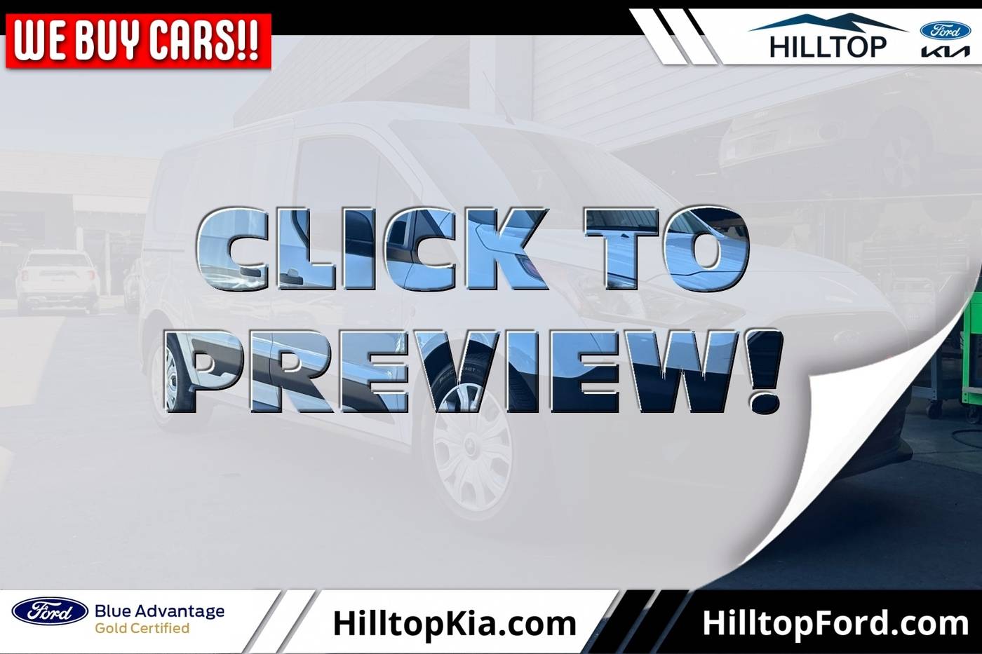 2023 Ford Transit Connect Van XL — Cargo Van — 24,439 mi — Richmond, CA