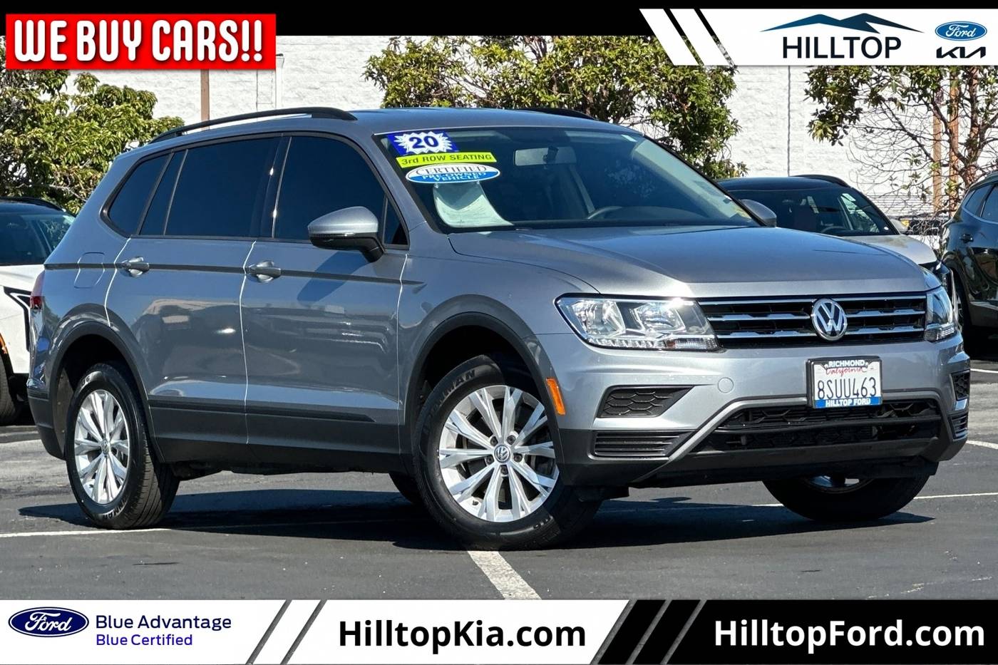 2020 Volkswagen Tiguan S — SUV — 29,087 mi — Richmond, CA