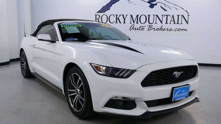 2017 Ford Mustang EcoBoost Premium — Convertible — 92,215 mi — Colorado Springs, CO