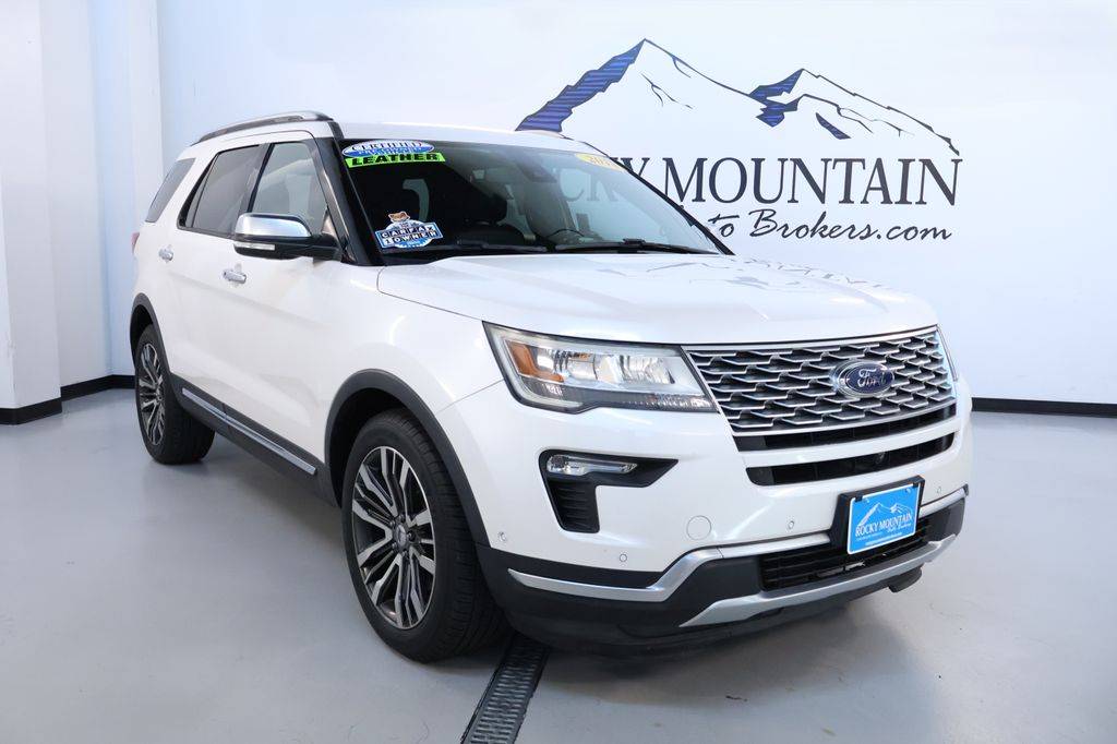 2018 Ford Explorer Platinum — SUV — 77,592 mi — Colorado Springs, CO