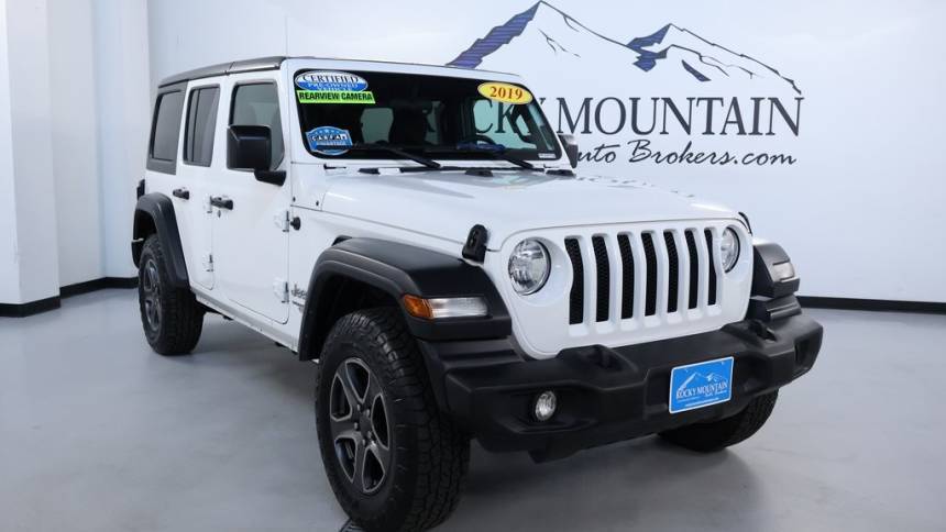 2019 Jeep Wrangler Sport S — SUV — 72,280 mi — Colorado Springs, CO