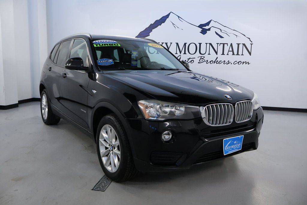 2017 BMW X3 28i — SUV — 75,683 mi — Colorado Springs, CO