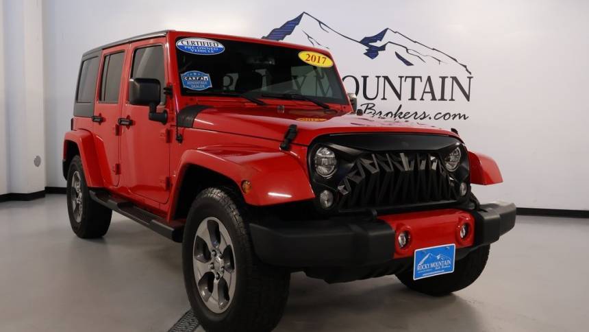 2017 Jeep Wrangler Sahara — SUV — 82,017 mi — Colorado Springs, CO