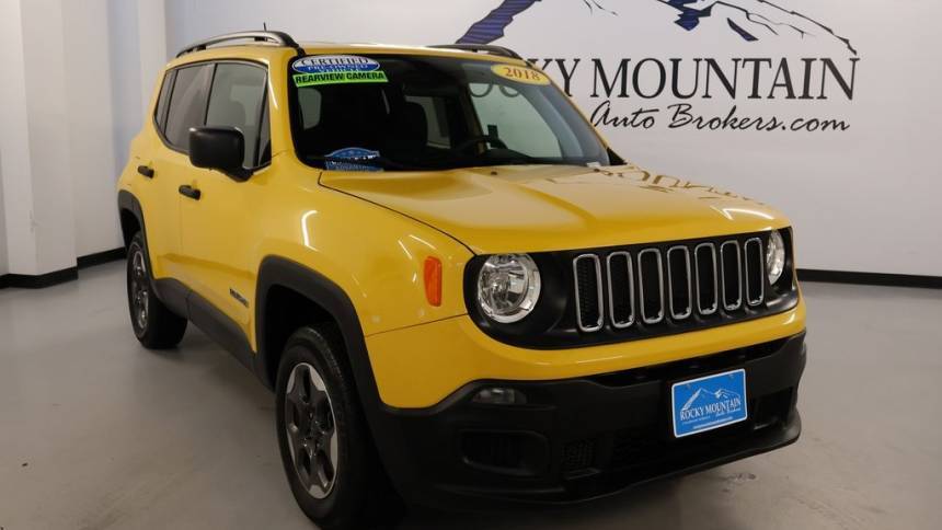 2018 Jeep Renegade Sport — SUV — 75,621 mi — Colorado Springs, CO