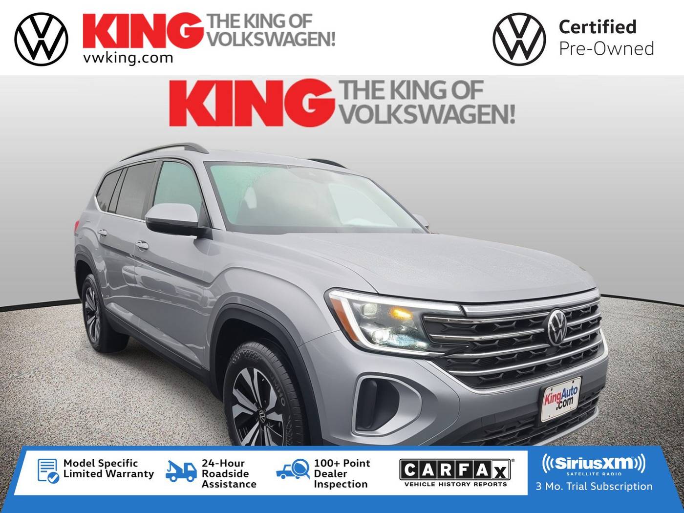 2025 Volkswagen Atlas SE — SUV — 6,225 mi — Gaithersburg, MD