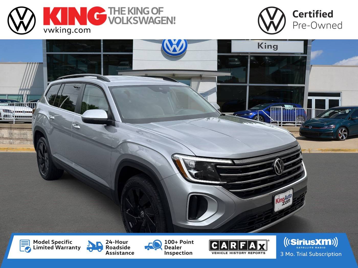 2024 Volkswagen Atlas SE with Technology — SUV — 10,657 mi — Gaithersburg, MD