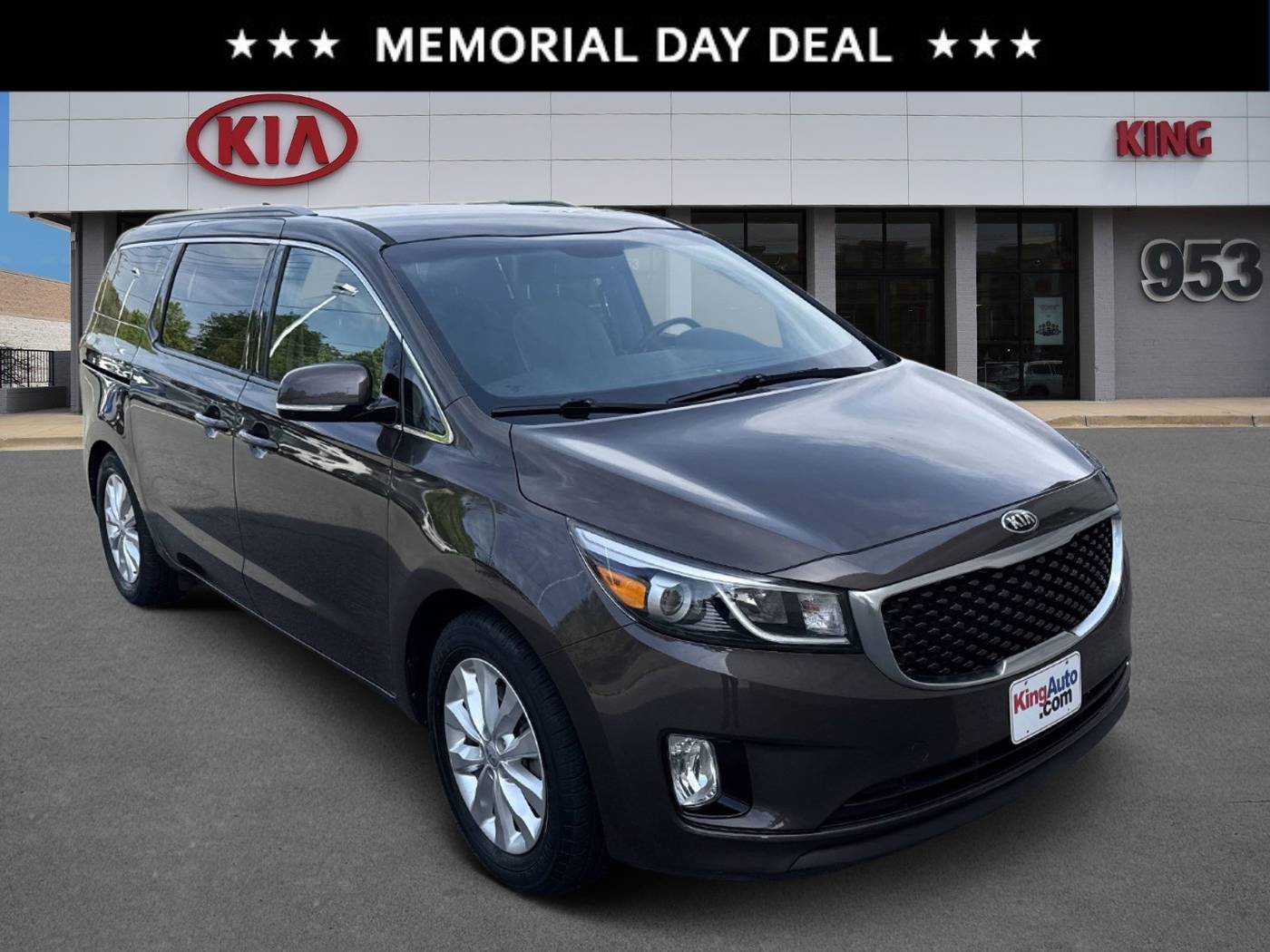 2015 Kia Sedona EX — Minivan — 82,478 mi — Gaithersburg, MD