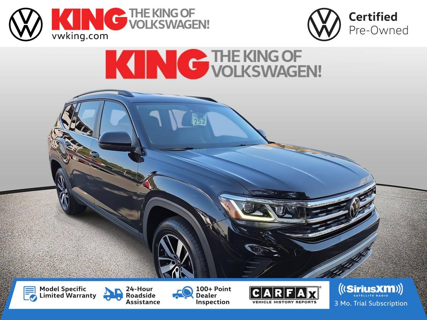 2021 Volkswagen Atlas SE — SUV — 37,922 mi — Gaithersburg, MD