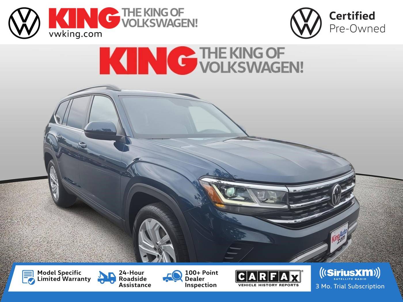 2023 Volkswagen Atlas SE with Technology — SUV — 17,395 mi — Gaithersburg, MD