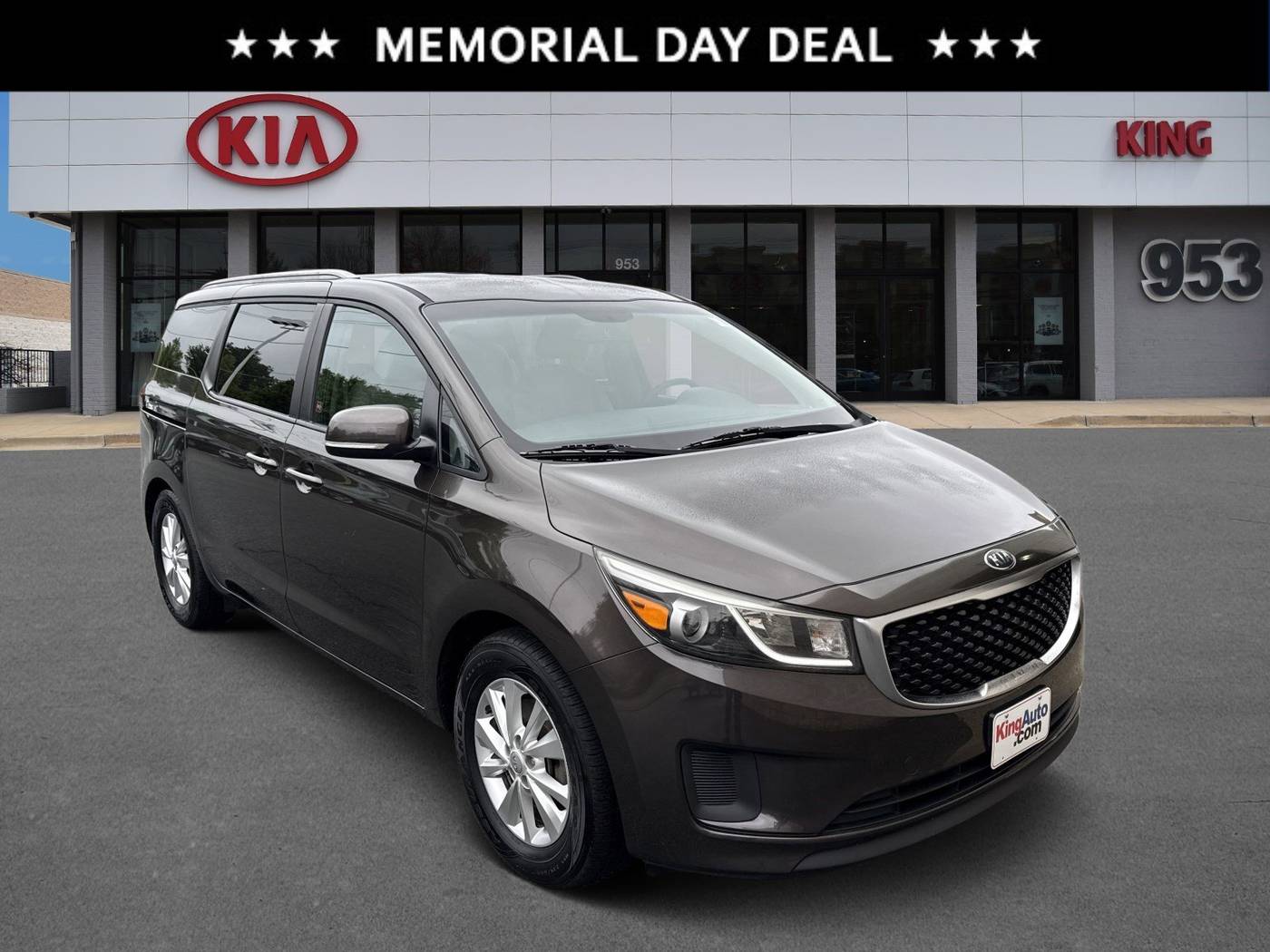 2015 Kia Sedona LX — Minivan — 120,754 mi — Gaithersburg, MD