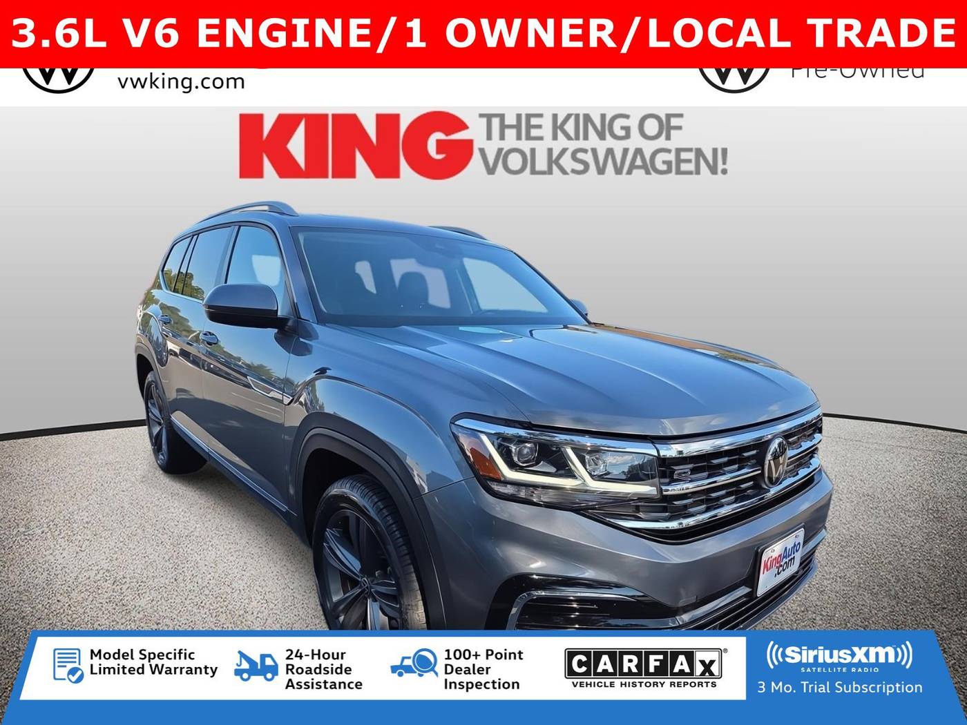 2022 Volkswagen Atlas SEL R-Line — SUV — 58,514 mi — Gaithersburg, MD