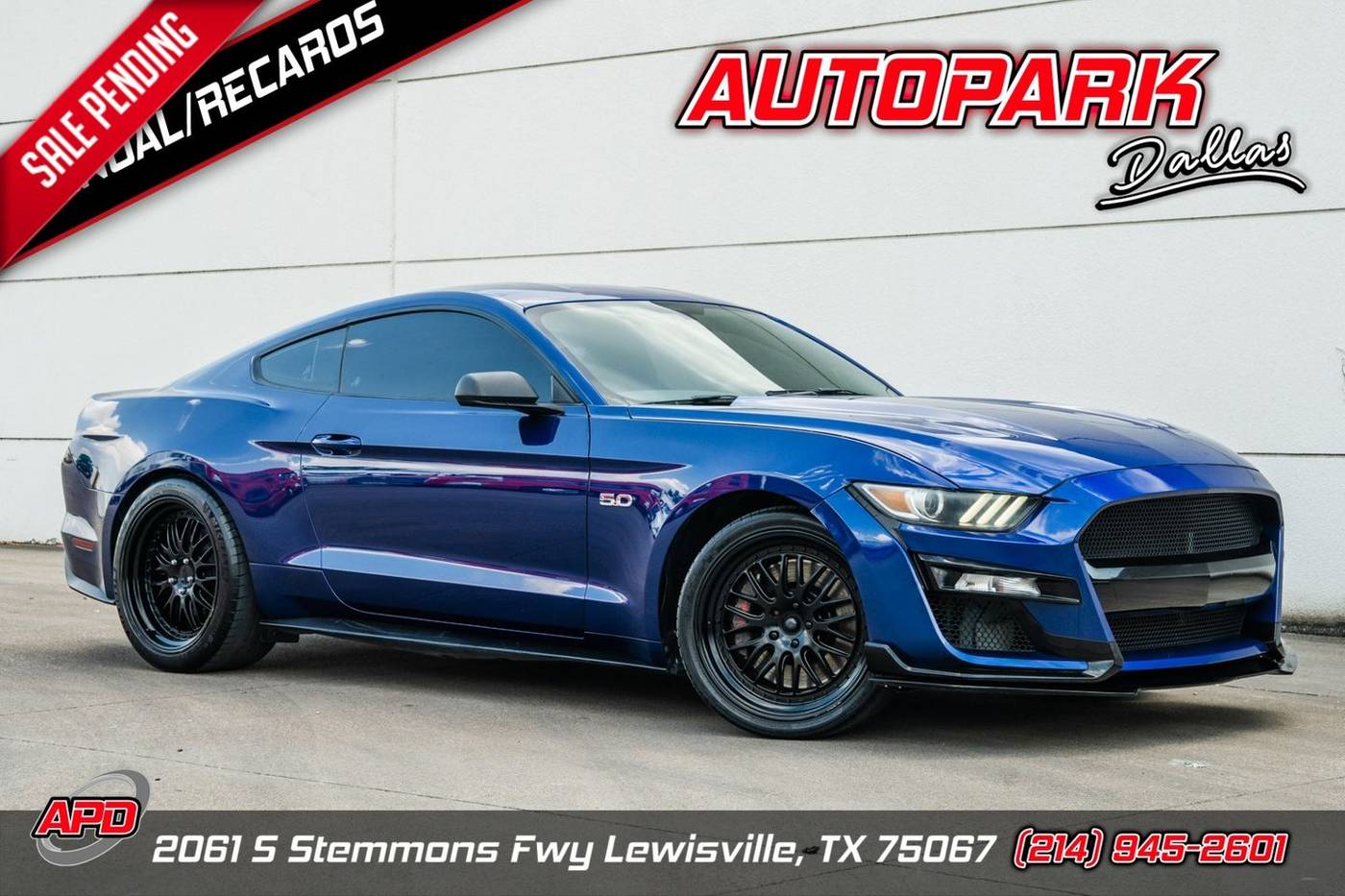 2015 Ford Mustang GT Premium — Coupe — 74,971 mi — Lewisville, TX