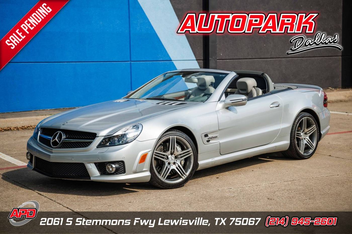 2009 Mercedes-Benz SL SL 63 AMG — Convertible — 72,252 mi — Lewisville, TX