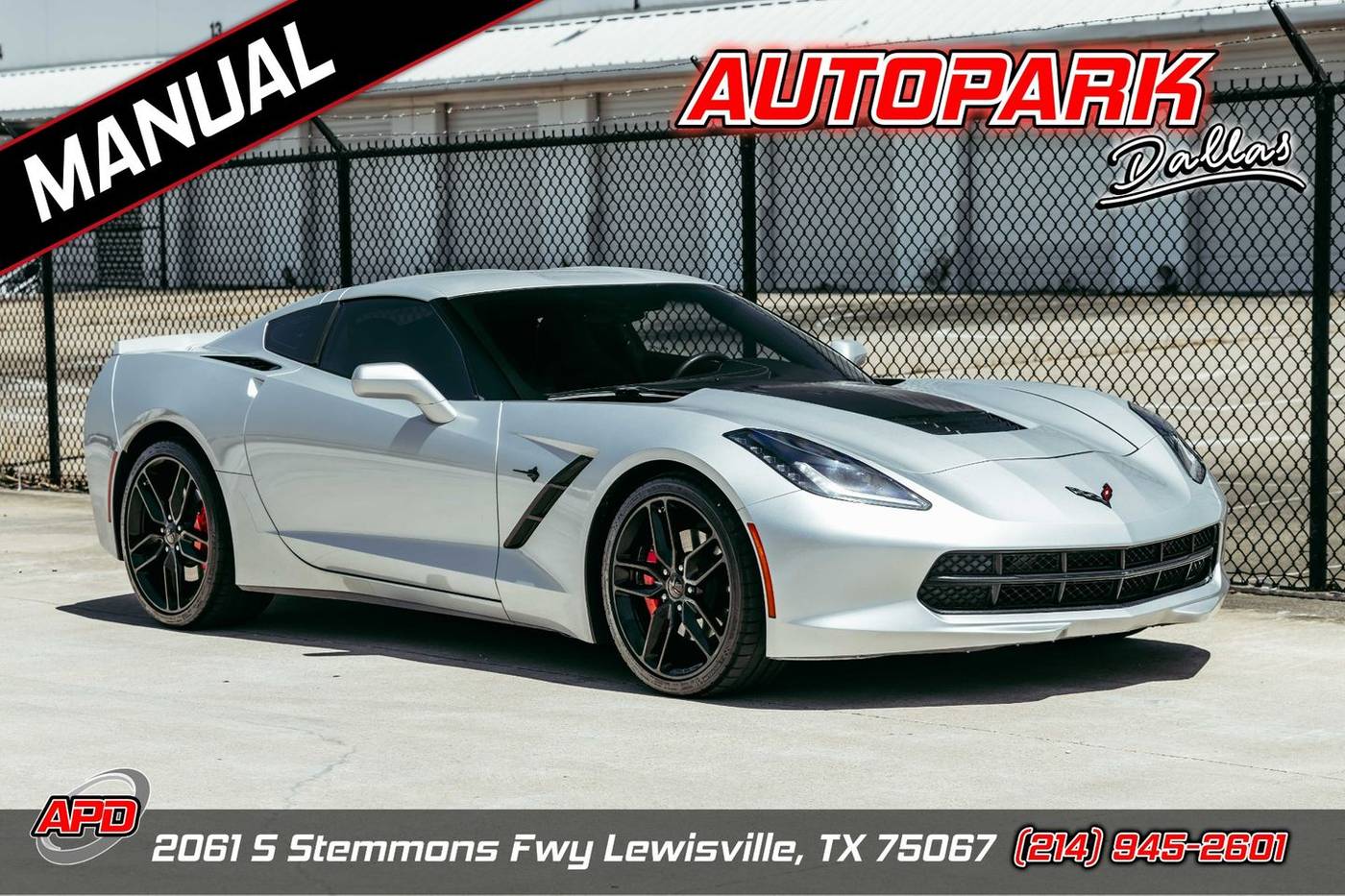 2016 Chevrolet Corvette 1LT — Coupe — 48,508 mi — Lewisville, TX