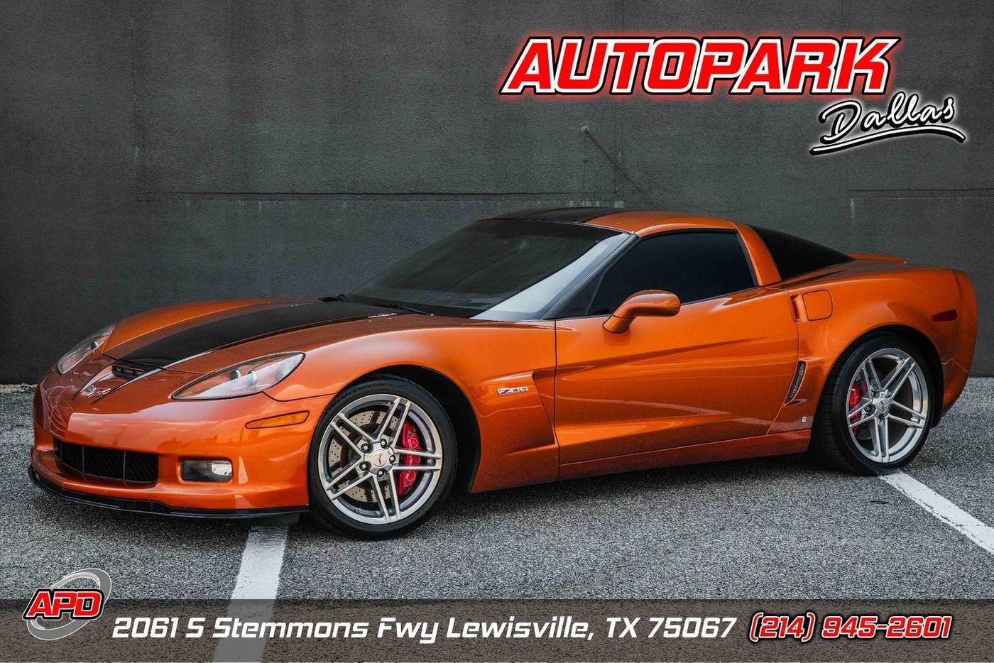 2007 Chevrolet Corvette Z06 — Coupe — 58,585 mi — Lewisville, TX