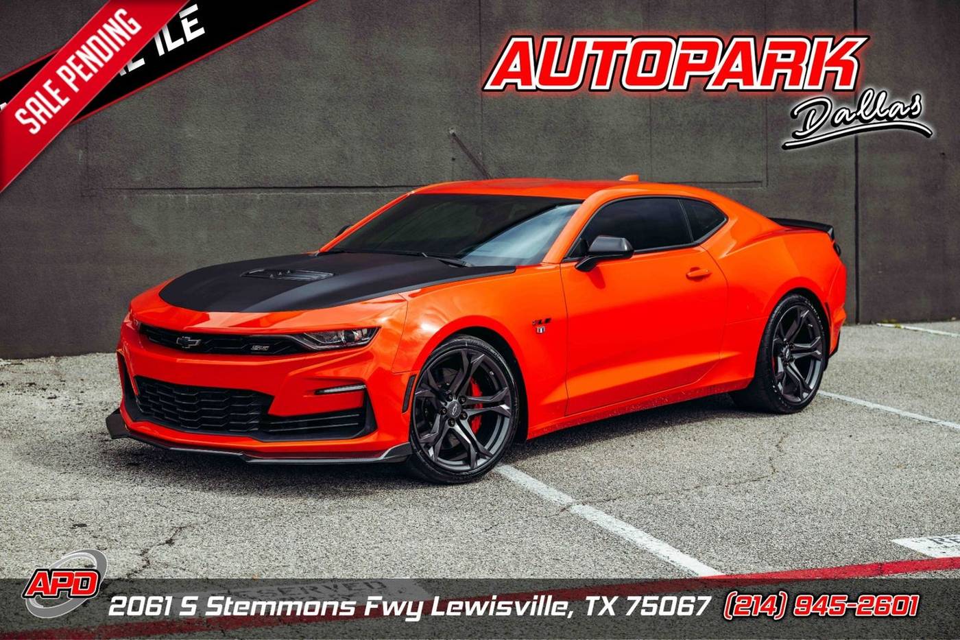 2021 Chevrolet Camaro 1SS — Coupe — 18,479 mi — Lewisville, TX