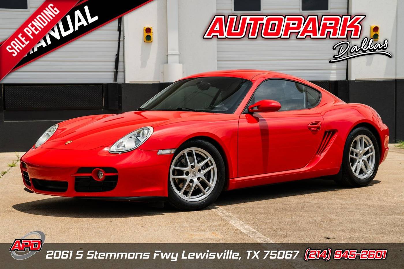 2007 Porsche Cayman Standard — Coupe — 33,728 mi — Lewisville, TX