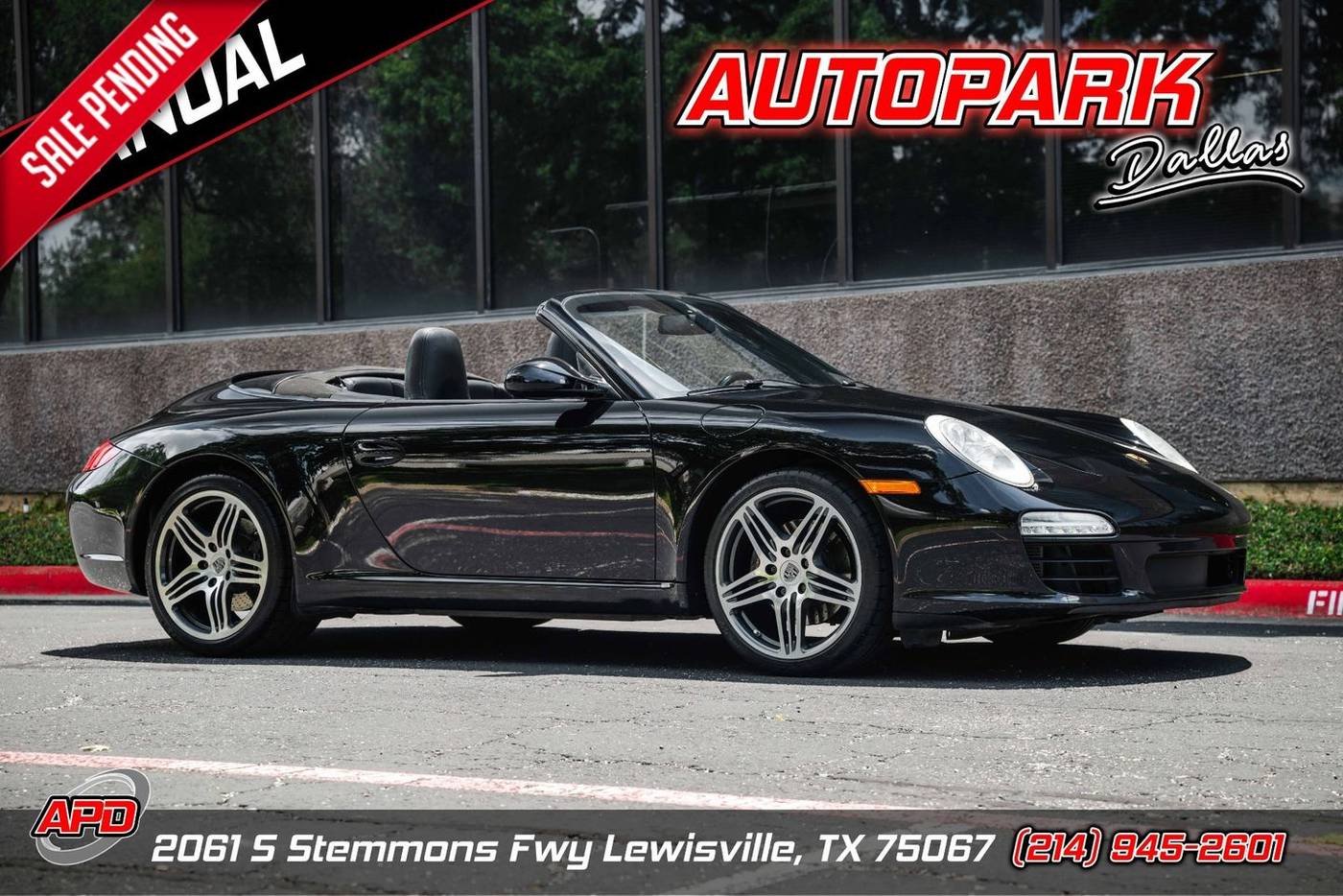 2009 Porsche 911 Carrera — Convertible — 56,019 mi — Lewisville, TX