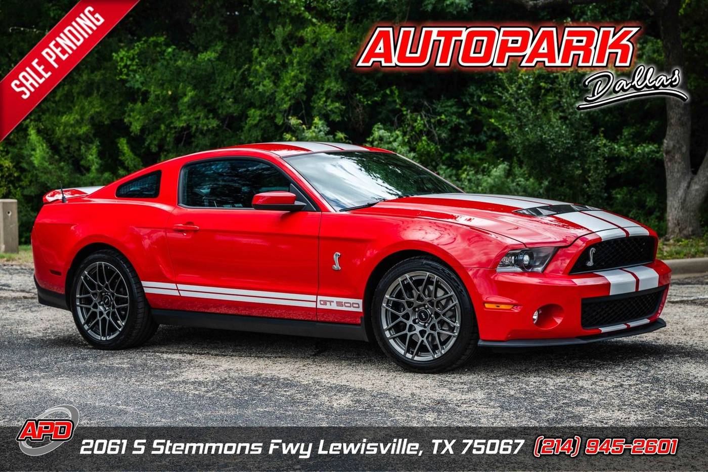 2010 Ford Mustang GT500 — Coupe — 16,743 mi — Lewisville, TX