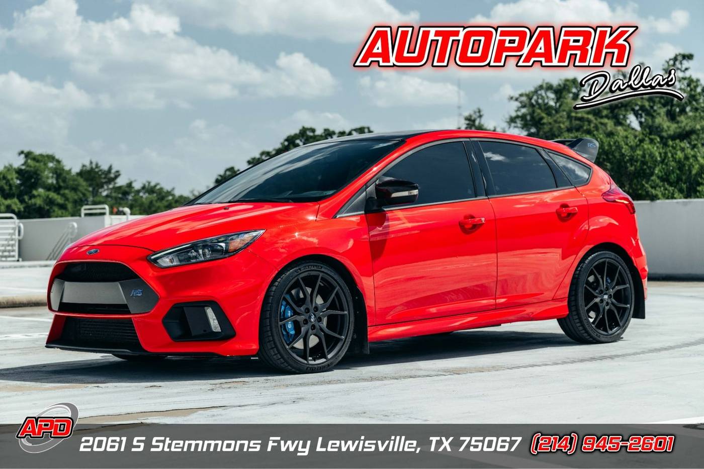 2018 Ford Focus RS — Hatchback — 57,185 mi — Lewisville, TX