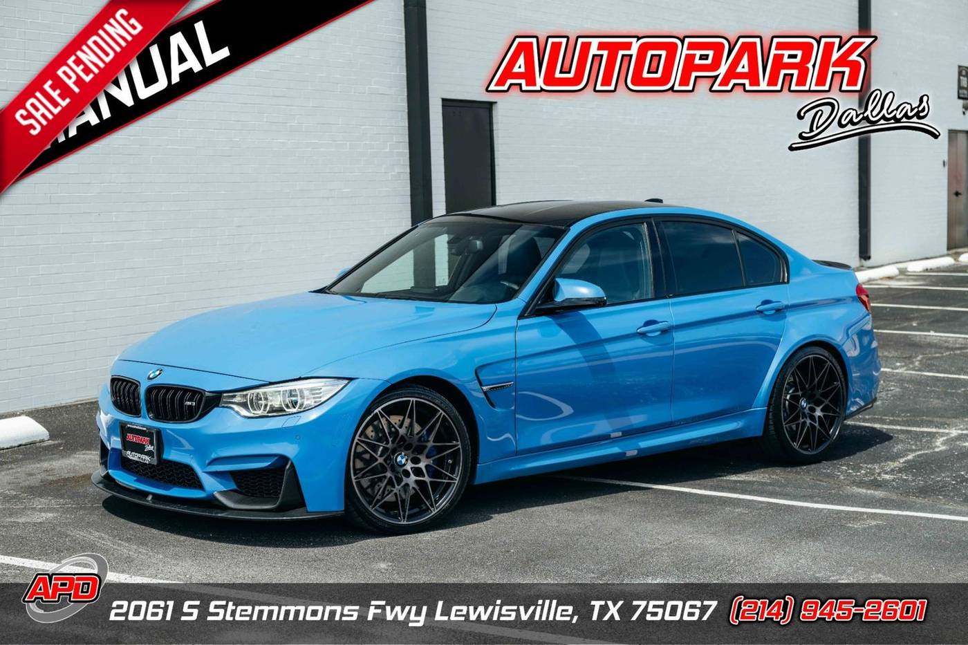 2015 BMW M3 Standard — Sedan — 69,560 mi — Lewisville, TX