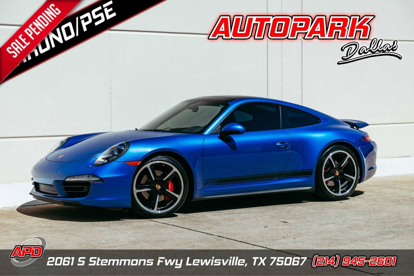 2014 Porsche 911 Carrera 4S — Coupe — 64,720 mi — Lewisville, TX