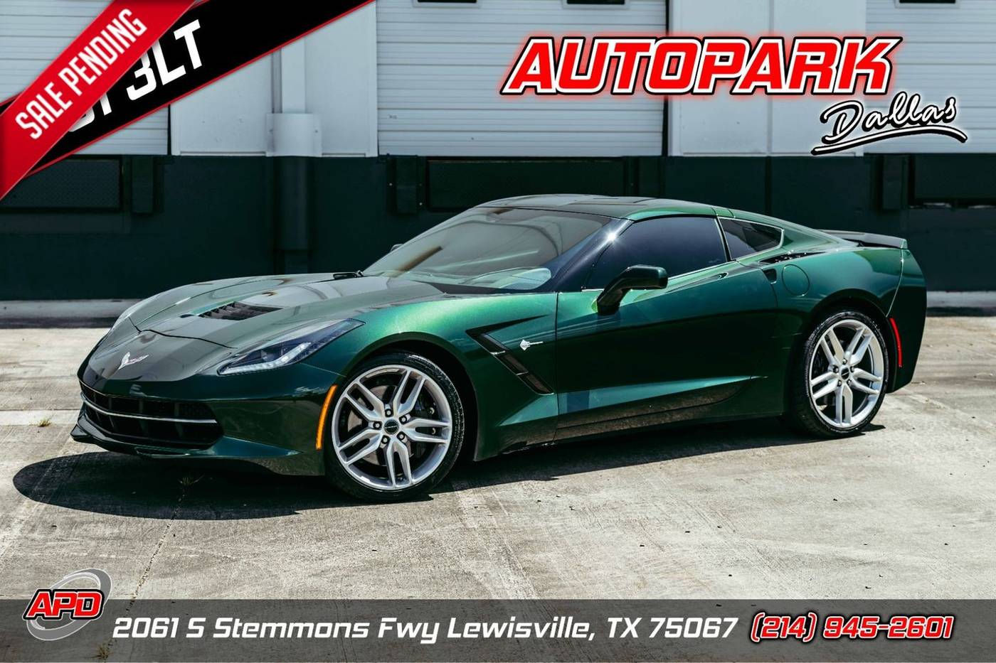 2014 Chevrolet Corvette Z51 3LT — Coupe — 56,889 mi — Lewisville, TX
