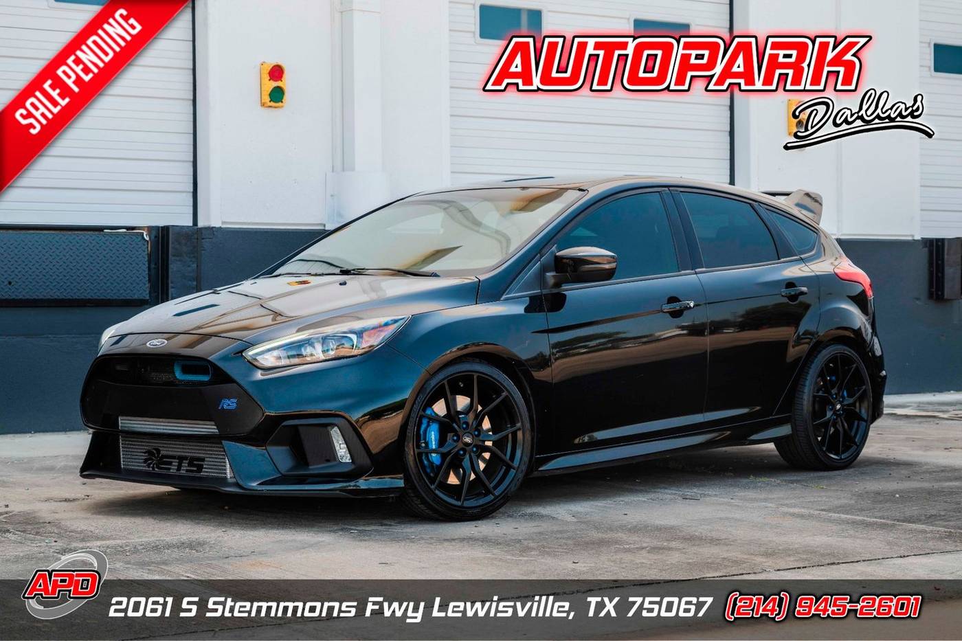 2017 Ford Focus RS — Hatchback — 62,368 mi — Lewisville, TX