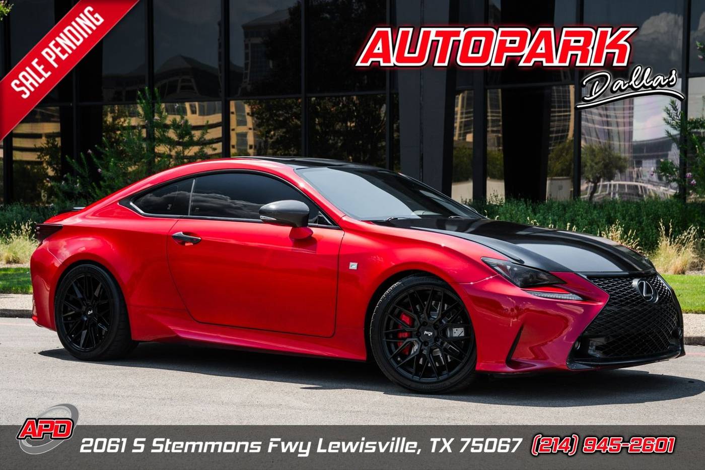 2015 Lexus RC RC 350 — Coupe — 73,312 mi — Lewisville, TX