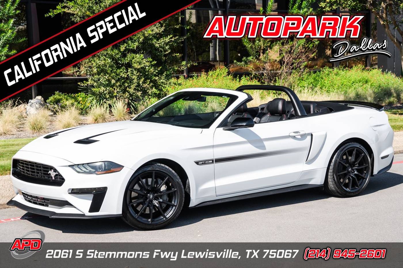 2019 Ford Mustang GT Premium — Convertible — 45,745 mi — Lewisville, TX