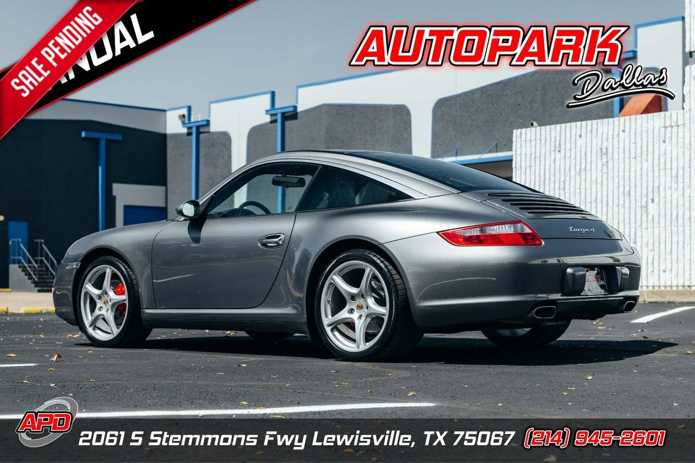 2008 Porsche 911 Targa 4 — Coupe — 69,733 mi — Lewisville, TX
