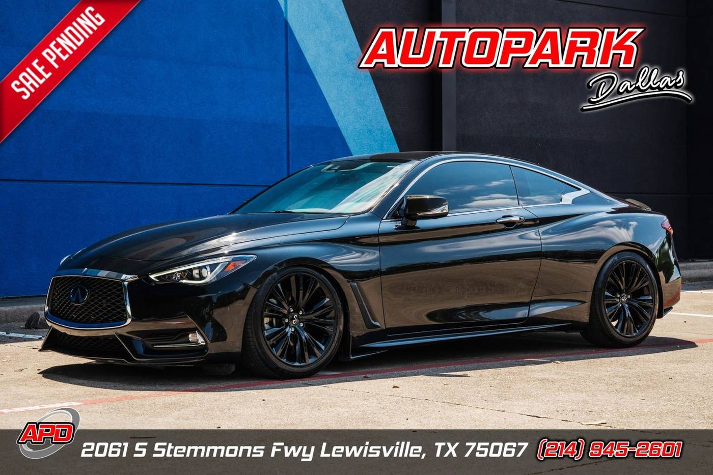 2022 INFINITI Q60 LUXE — Coupe — 38,279 mi — Lewisville, TX