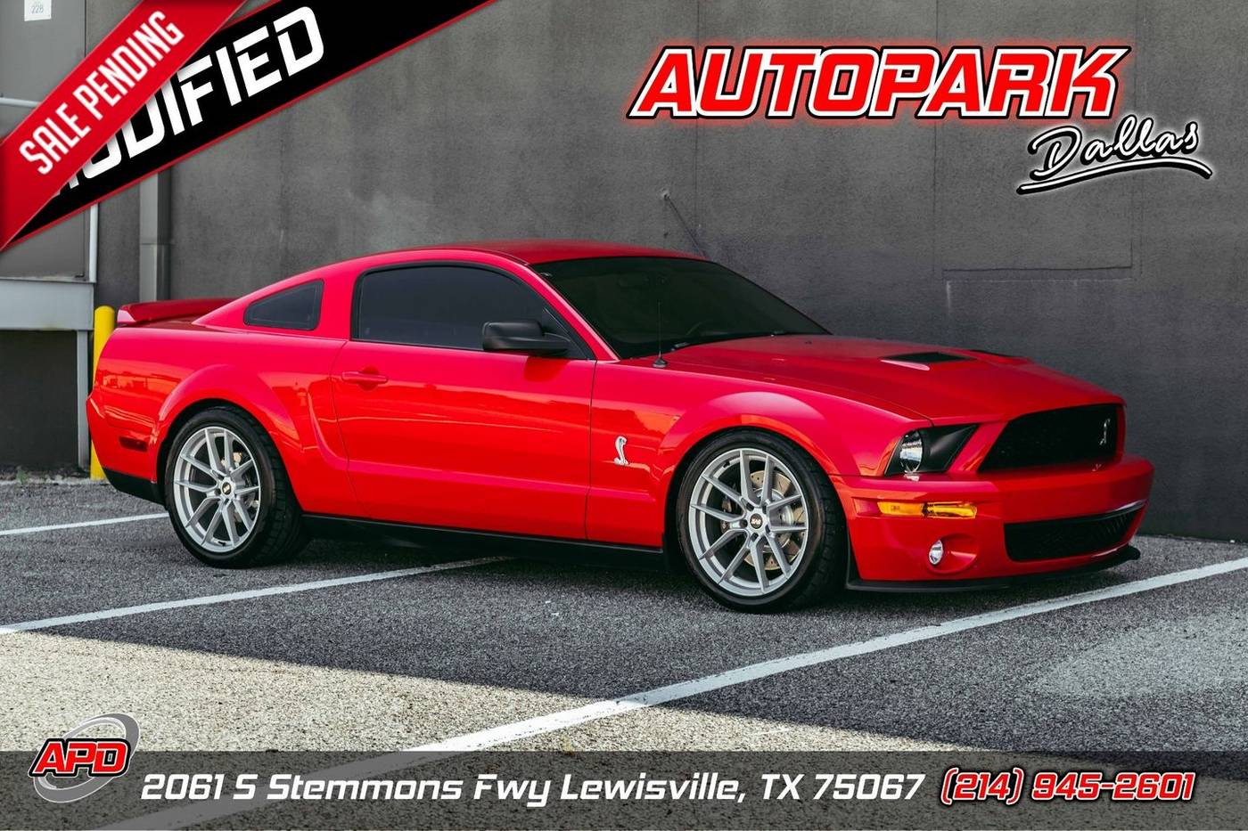 2007 Ford Mustang Shelby GT500 — Coupe — 102,188 mi — Lewisville, TX