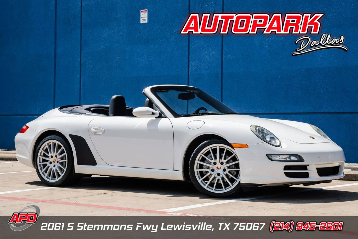 2007 Porsche 911 Carrera — Convertible — 104,277 mi — Lewisville, TX