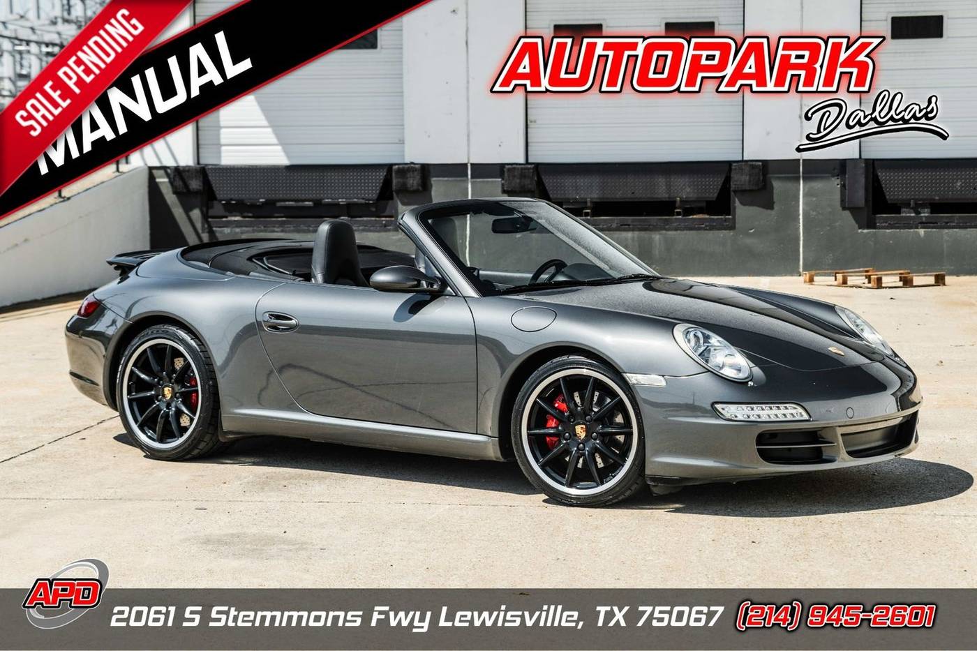 2007 Porsche 911 Carrera S — Convertible — 99,212 mi — Lewisville, TX